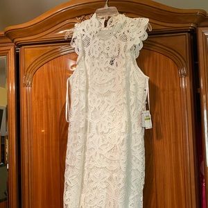 Beautiful white lace sundress